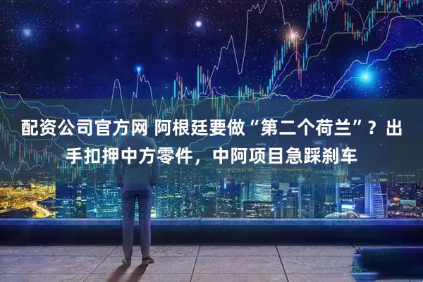 配资公司官方网 阿根廷要做“第二个荷兰”？出手扣押中方零件，中阿项目急踩刹车